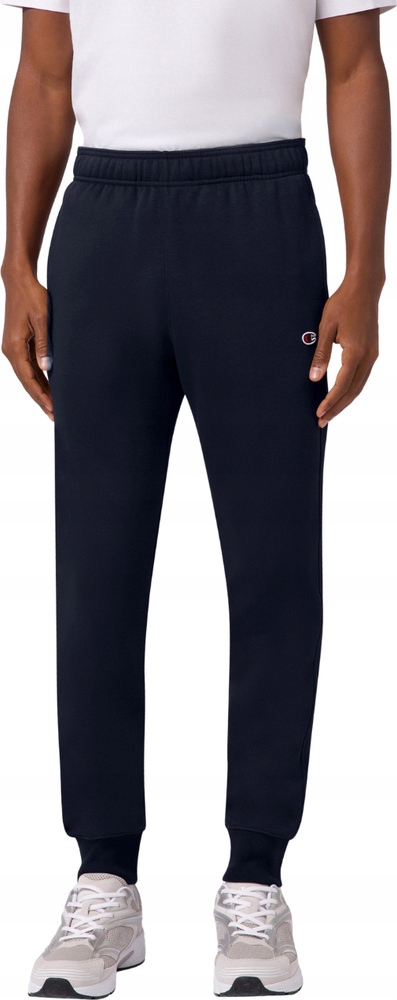 Spodnie męskie Rib Cuff Pants granatowe – Komfort i styl na co dzień