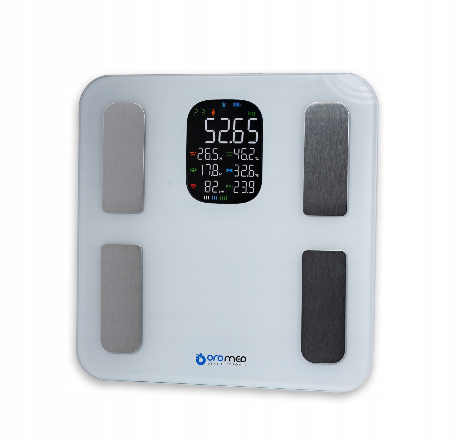 Waga Łazienkowa Bluetooth Smart 22w1 180 Kg – Twoje zdrowie w zasięgu ręki