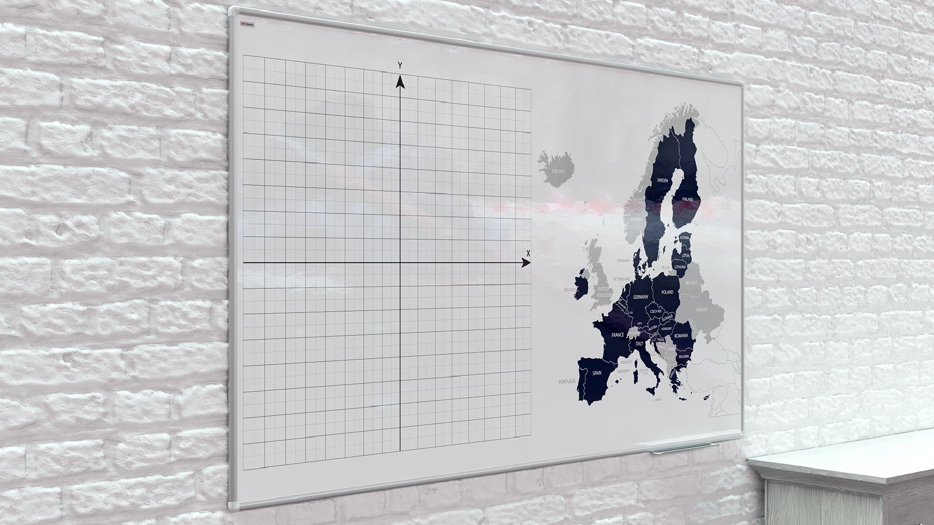 Tablica magnetyczna EX96 – Idealne rozwiązanie do biura i domu