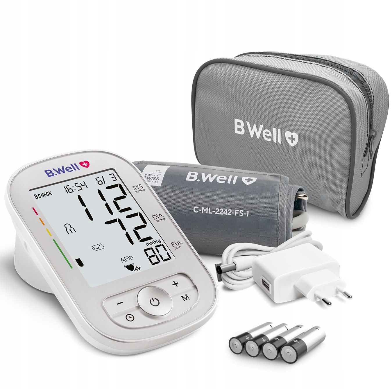 Ciśnieniomierz naramienny automatyczny B.Well TH-75 AFIB – Twoje zdrowie na wyciągnięcie ręki