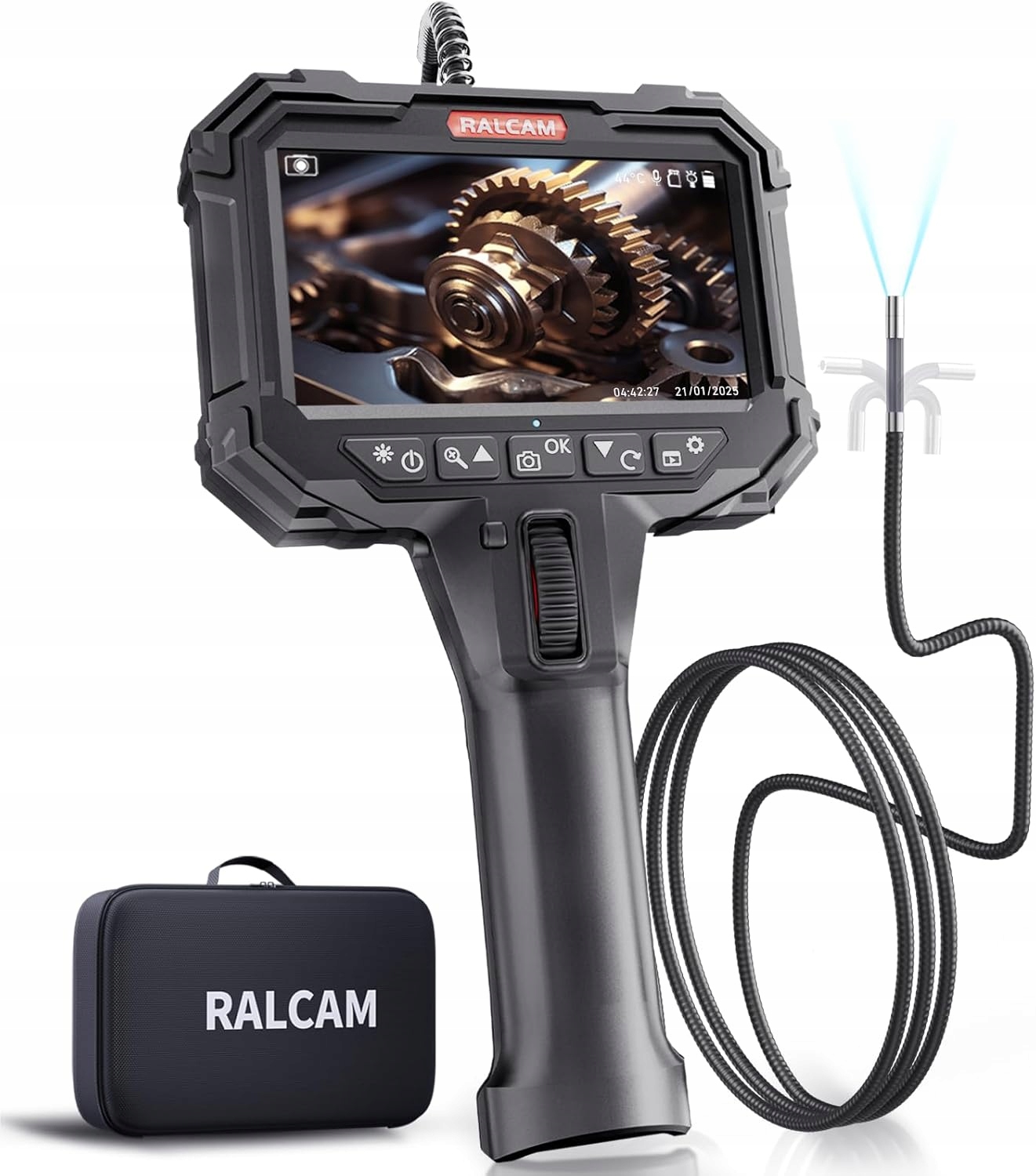 Ralcam Endoskop Ruchoma Głowica 210° – Innowacyjne narzędzie do inspekcji