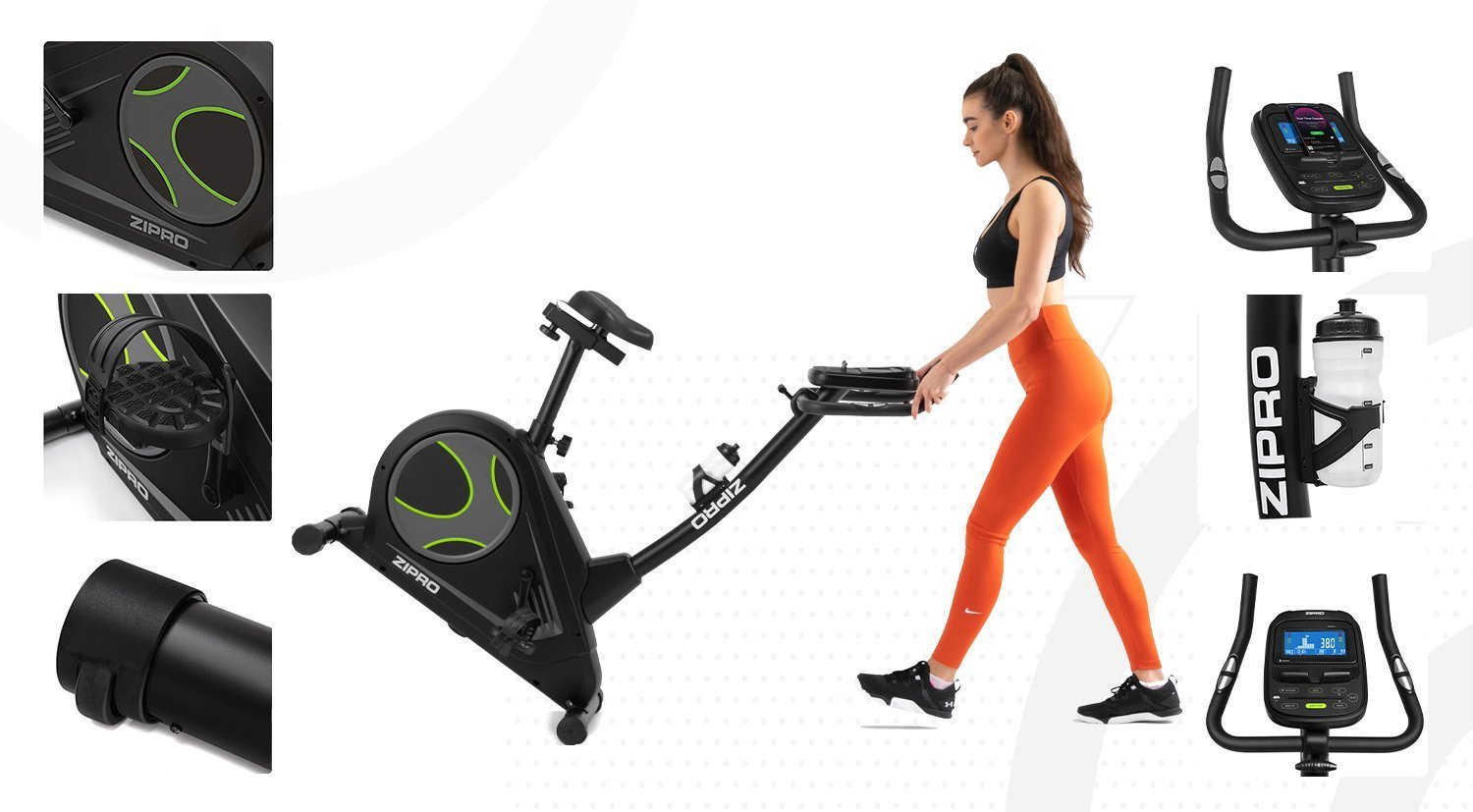 Rower elektryczno-magnetyczny Flame Zipro