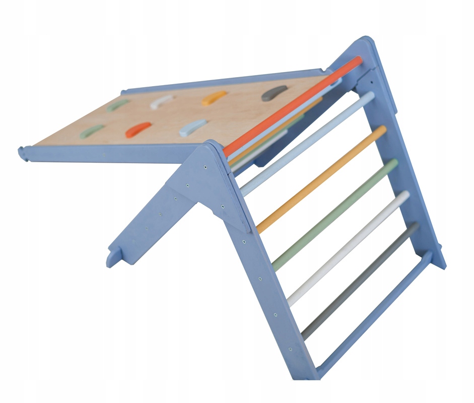 Małpiszon Domowy plac zabaw trójkąt Pikler Montessori – Idealne miejsce do zabawy dla maluszków