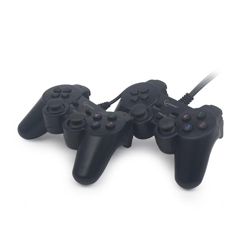 Zestaw dwóch kontrolerów USB do gier multiplayer