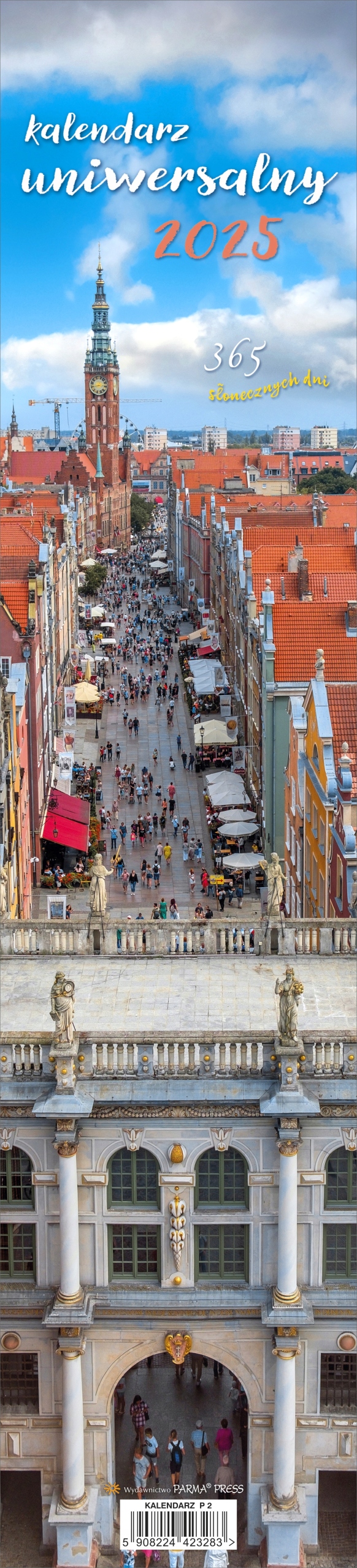 Kalendarz 2025 Paskowy – Uniwersalny do Notatek