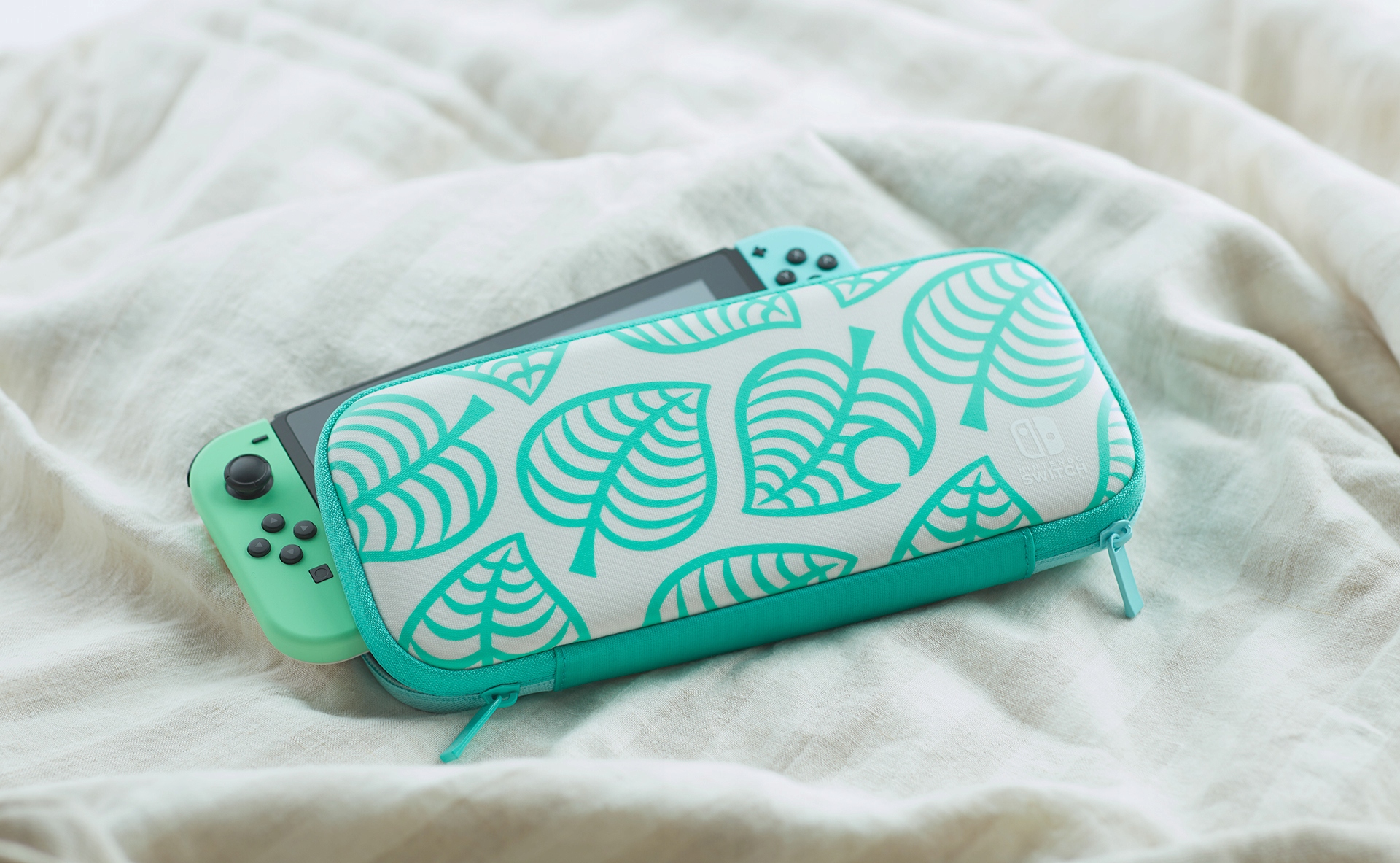 Etui Nintendo Animal Crossing Carrying Case na Nintendo Switch Lite – Bezpieczne przechowywanie w podróży