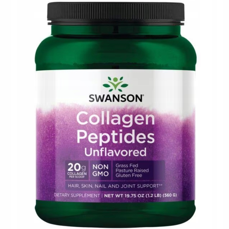Swanson Peptydy Kolagenowe – wsparcie dla zdrowia skóry, włosów i stawów