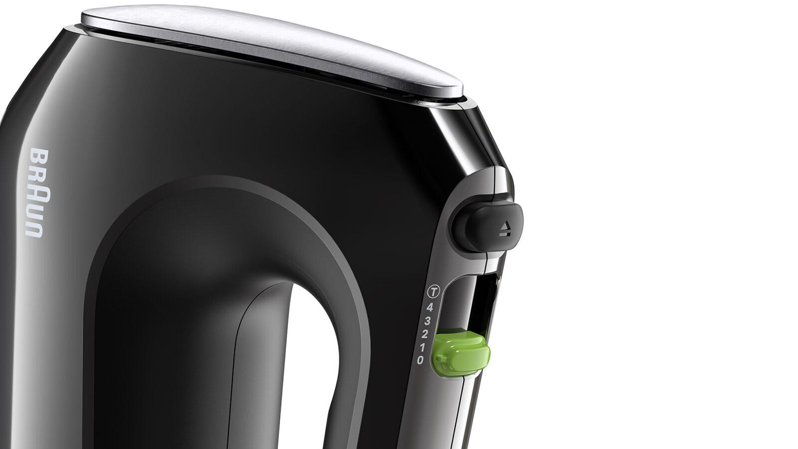 Wybór prędkości – 4 poziomy plus tryb turbo