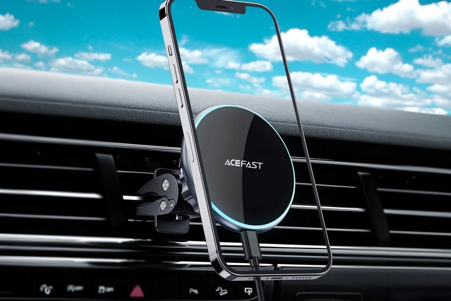 Acefast D3 - Uchwyt magnetyczny do telefonu na kratkę wentylacji