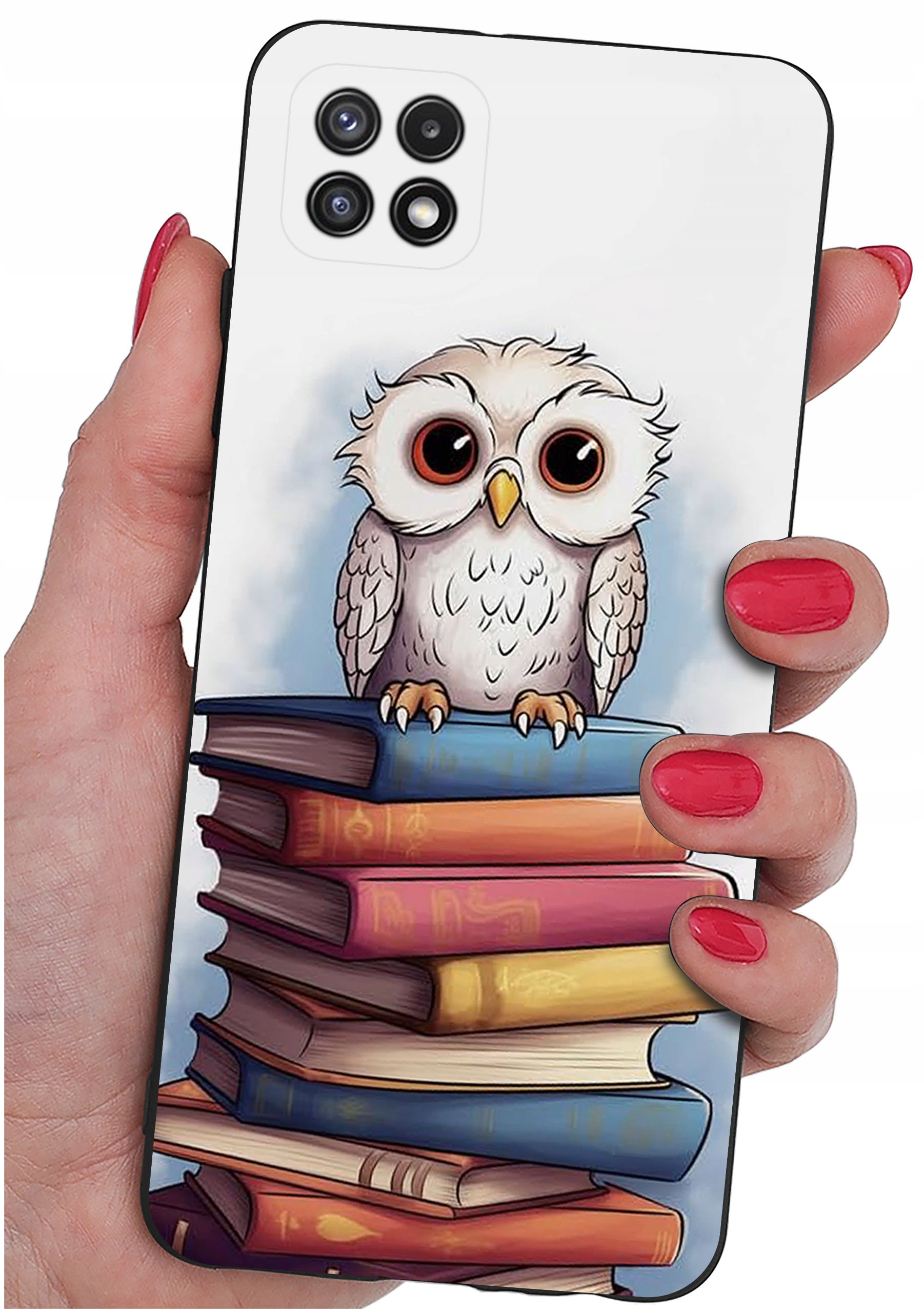 Etui do Samsung A22 5G WZORY | Silikonowe Matt Case z Szkłem Hartowanym 9H