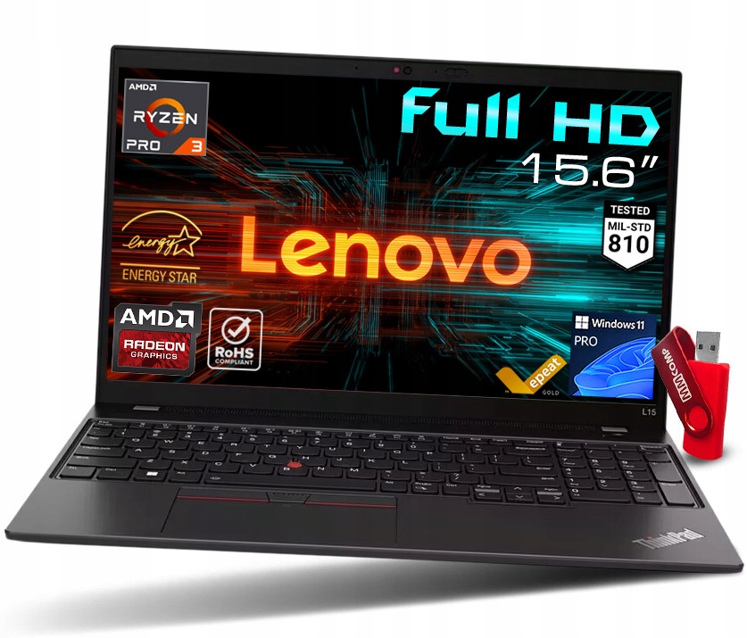 Laptop Lenovo ThinkPad L15 G4 Ryzen 3 PRO – Idealny do pracy i nauki