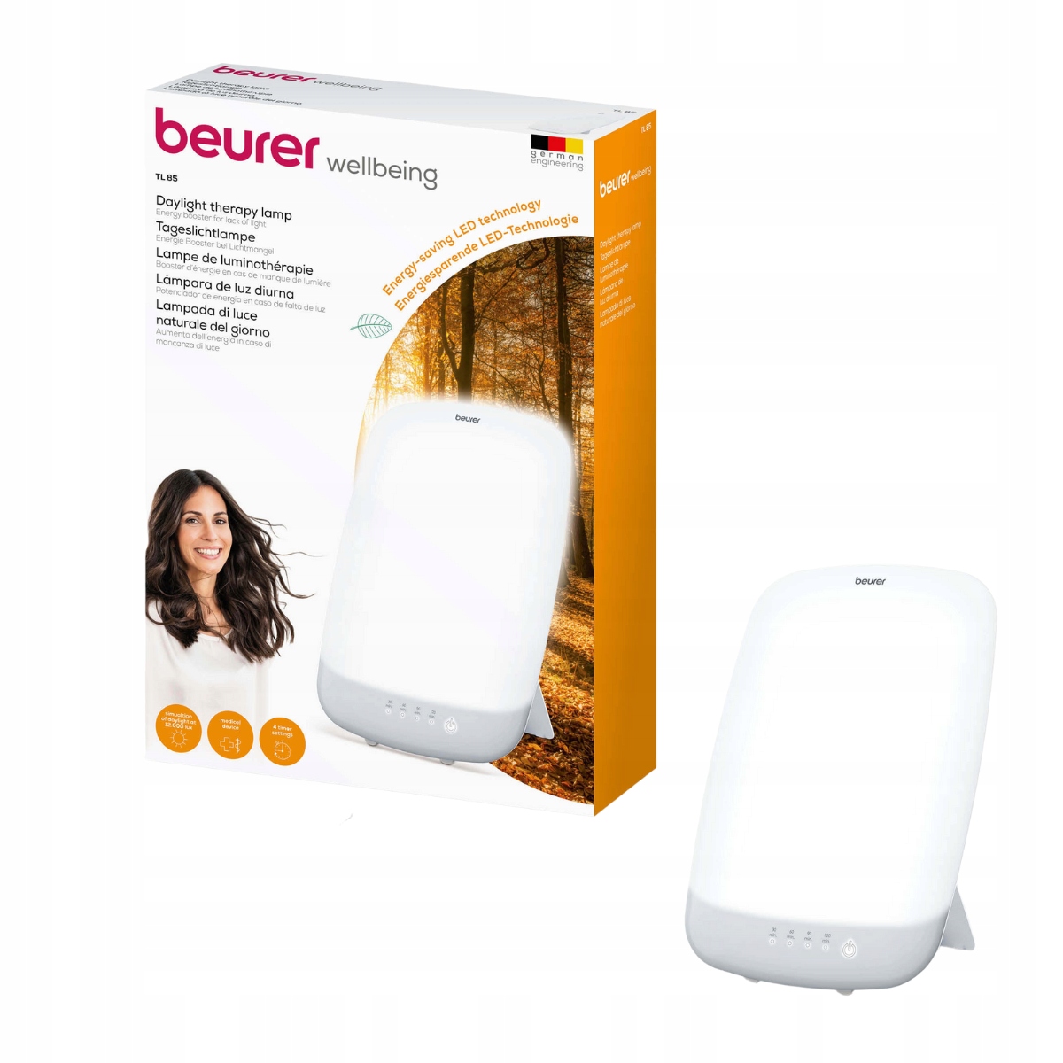 Właściwości terapeutyczne lampy Beurer TL 85