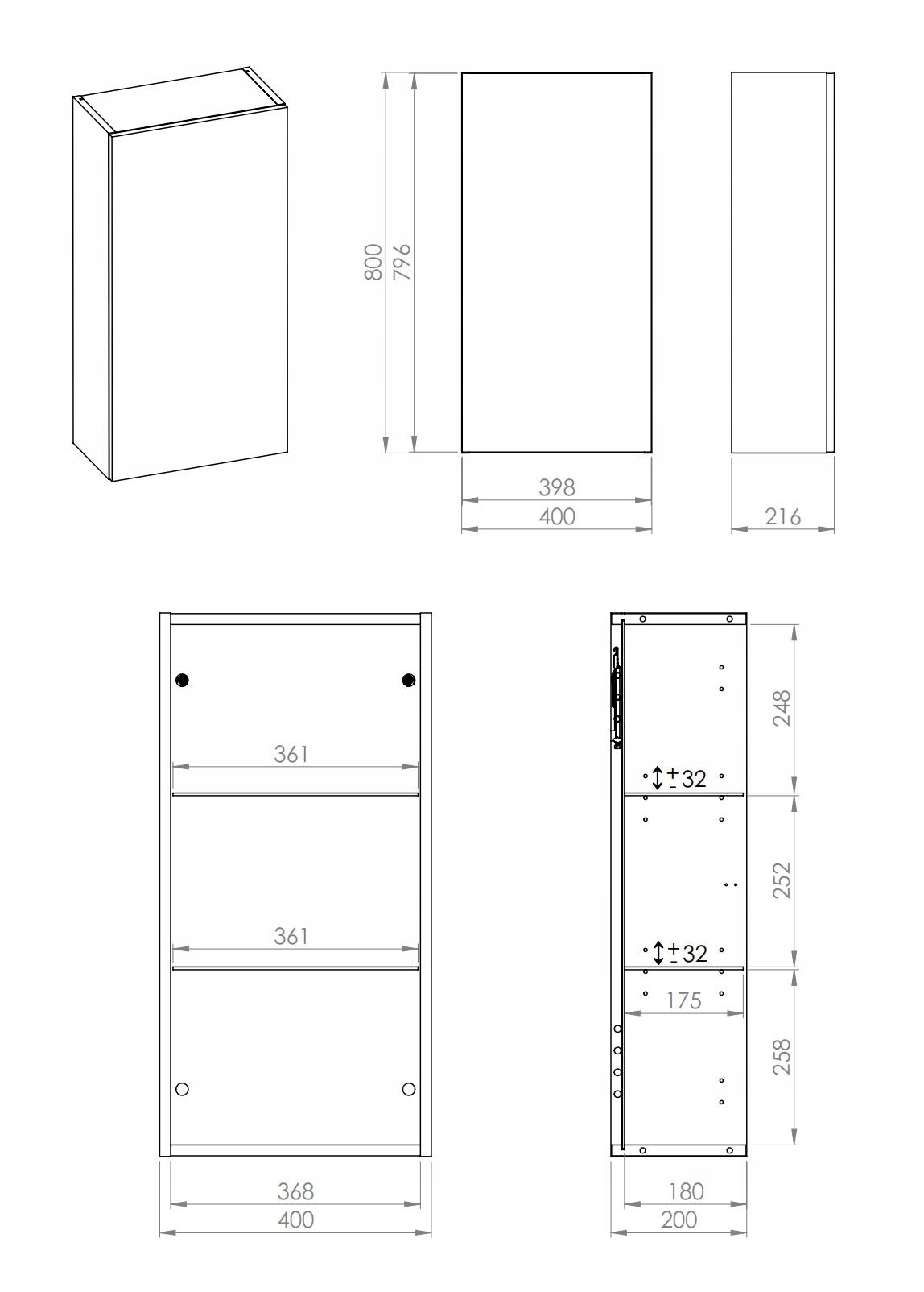 Solidna konstrukcja – Metalowe zawieszki z udźwigiem 100 kg