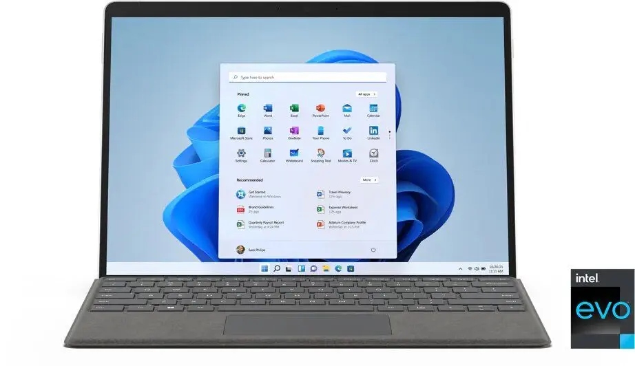 Microsoft Surface Pro 8 i5/8GB/128GB/Win11 Platynowy – Twój wszechstronny komputer