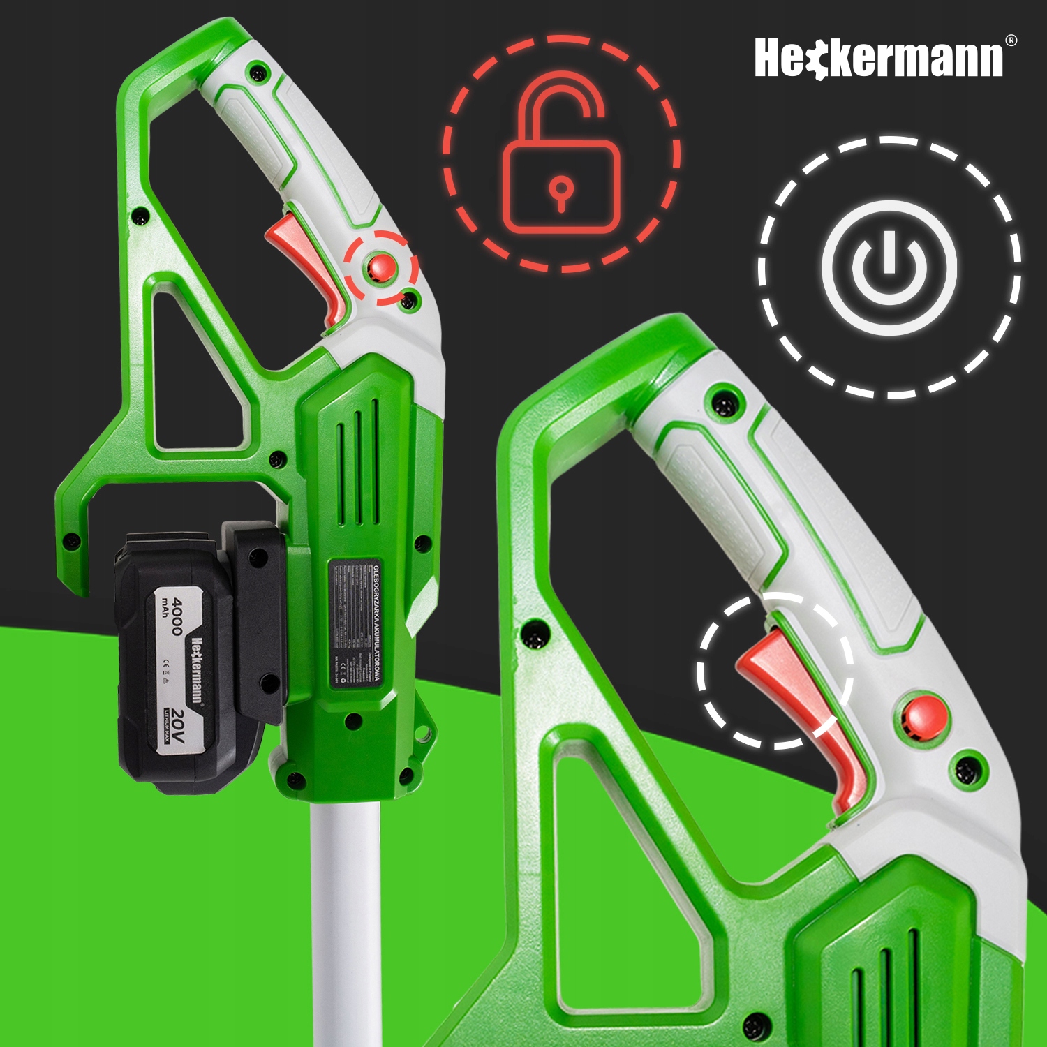 Wygoda i mobilność dzięki akumulatorowi 20V