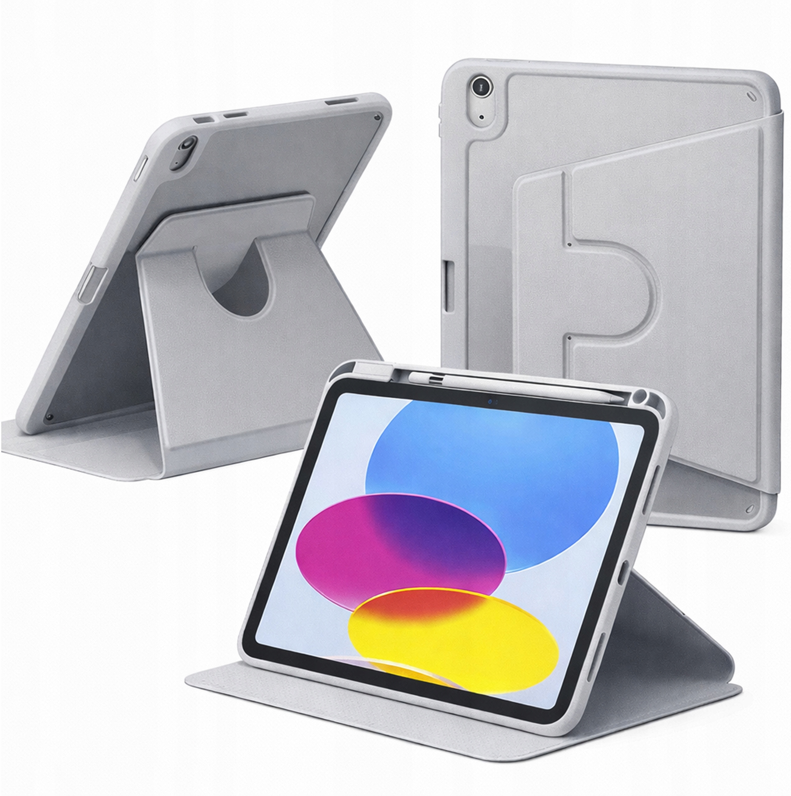 Etui OBROTOWE PENCIL do iPad 10.9 2022 Gen. 10/11 2025 A16 Gen. 11 WAKE UP – Stylowe i funkcjonalne rozwiązanie