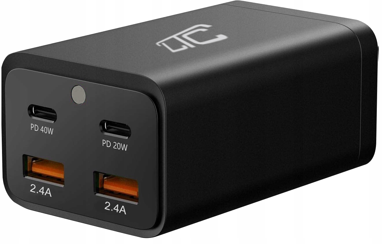 Ładowarka sieciowa MULTI CHARGER QC 3.0 PD20W/PD40W/QC 3.0 2x USB 2,4A 80W – Szybkie ładowanie dla Twoich urządzeń