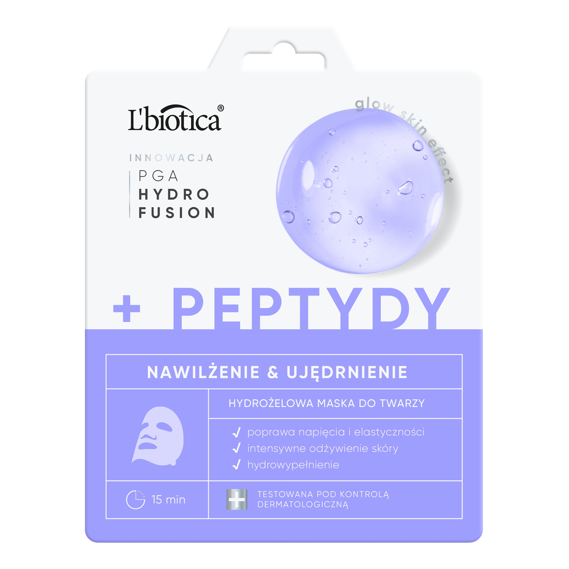 L'Biotica PHF Peptydy Nawilżenie & Ujędrnienie Hydrożelowa Maska do twarzy – Twoja tajemnica pięknej skóry