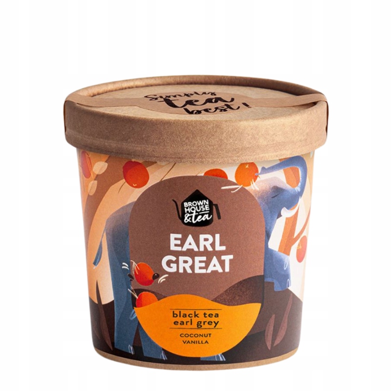 Earl Great - Ekologiczna herbata Earl Grey z dodatkami od Brown House & Tea