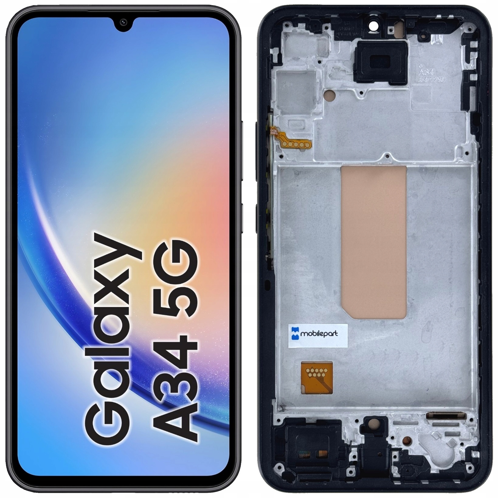 Wyświetlacz do Samsung Galaxy A34 5G LCD SM-A346 Ekran Incell Ramka – Idealne rozwiązanie dla Twojego smartfona