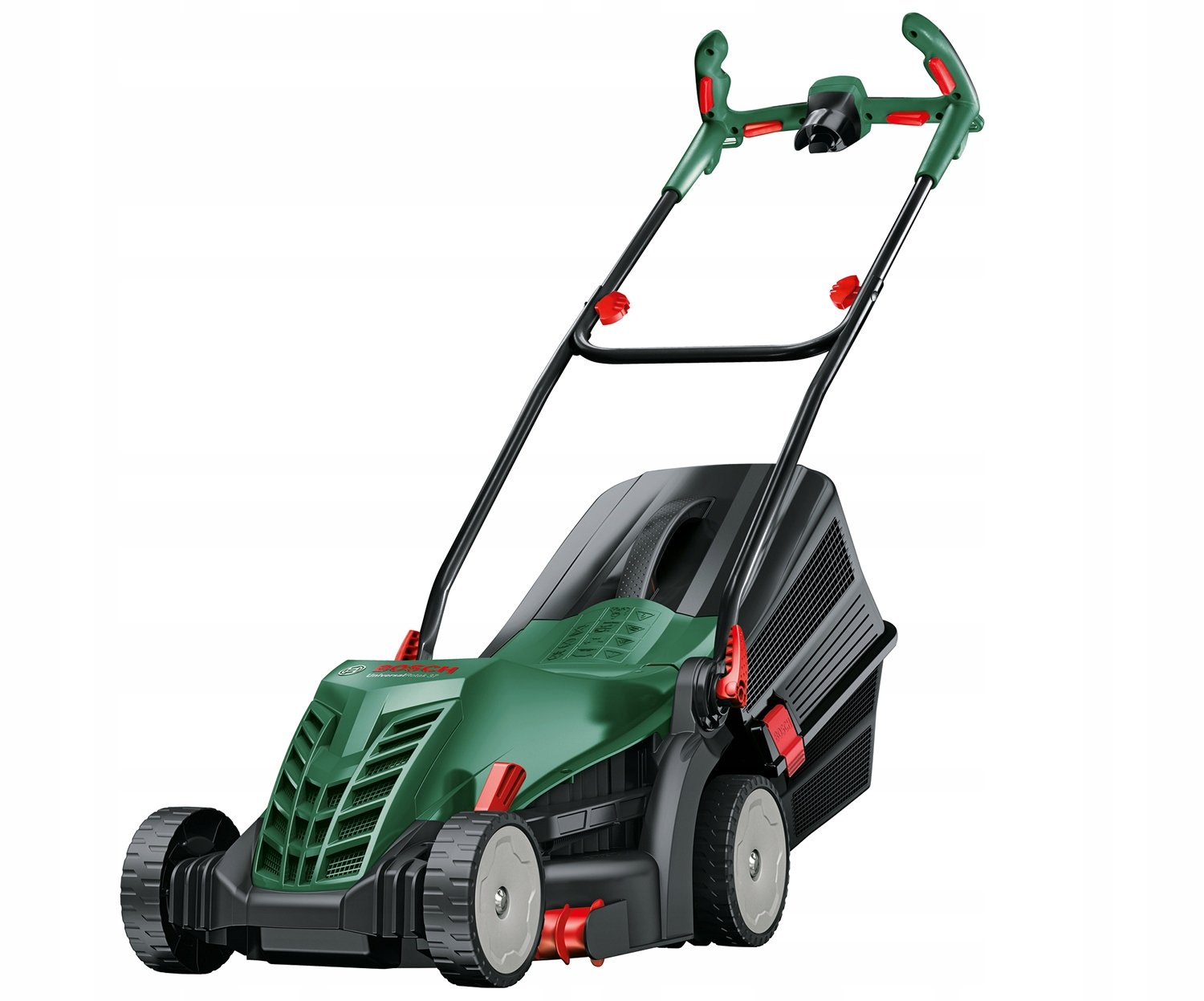 Mocny silnik 1400W i szerokość koszenia 37 cm