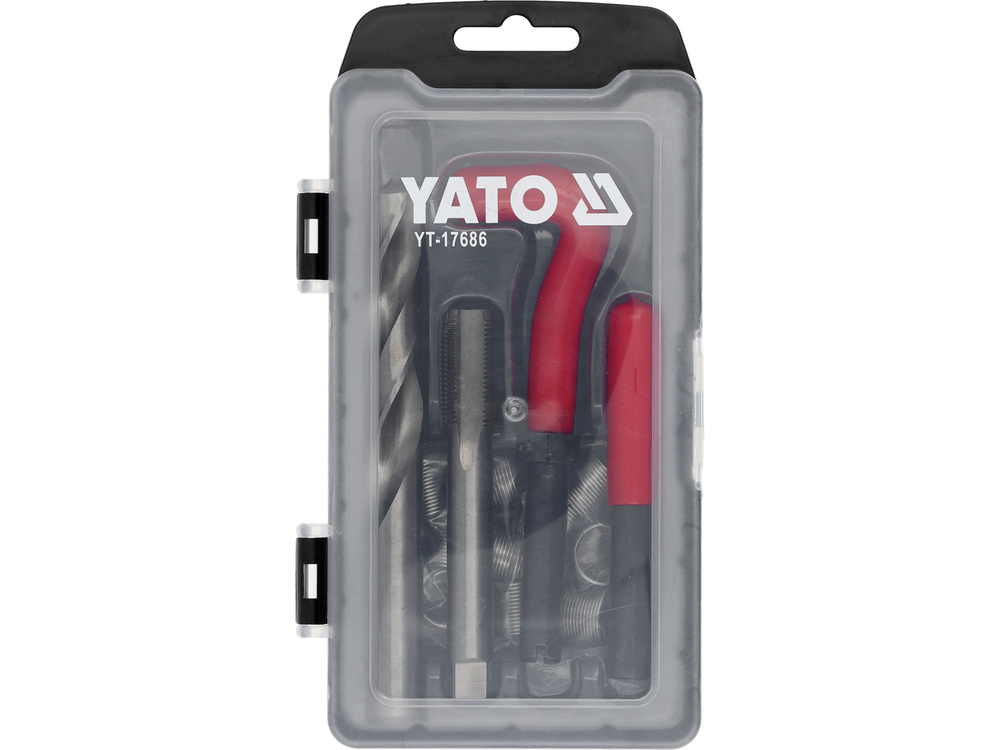 Zestaw narzędzi do naprawy gwintów Yato YT.THREAD REPAIR KIT M14x1.25 – Niezbędnik w każdym warsztacie