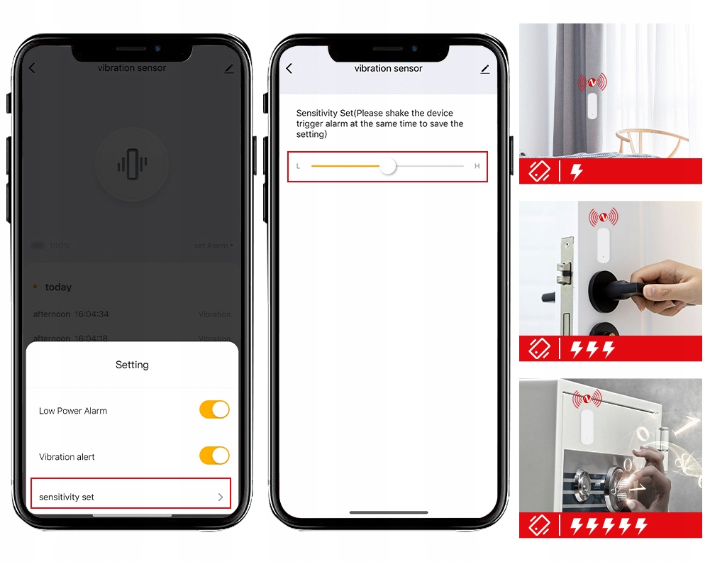 Dwustopniowa detekcja i regulacja czułości