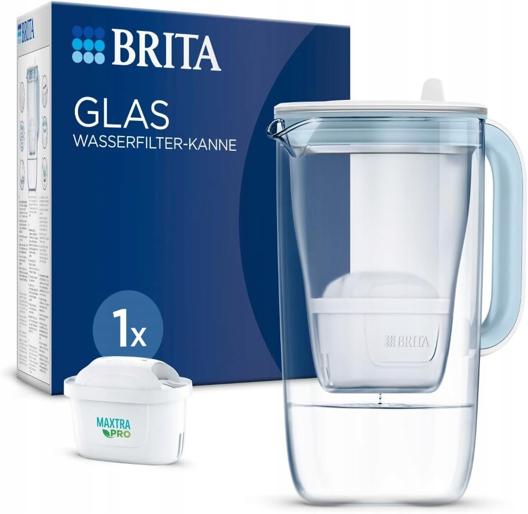 Dzbanek filtrujący Brita Glass Bottle Model One – Czysta woda na wyciągnięcie ręki