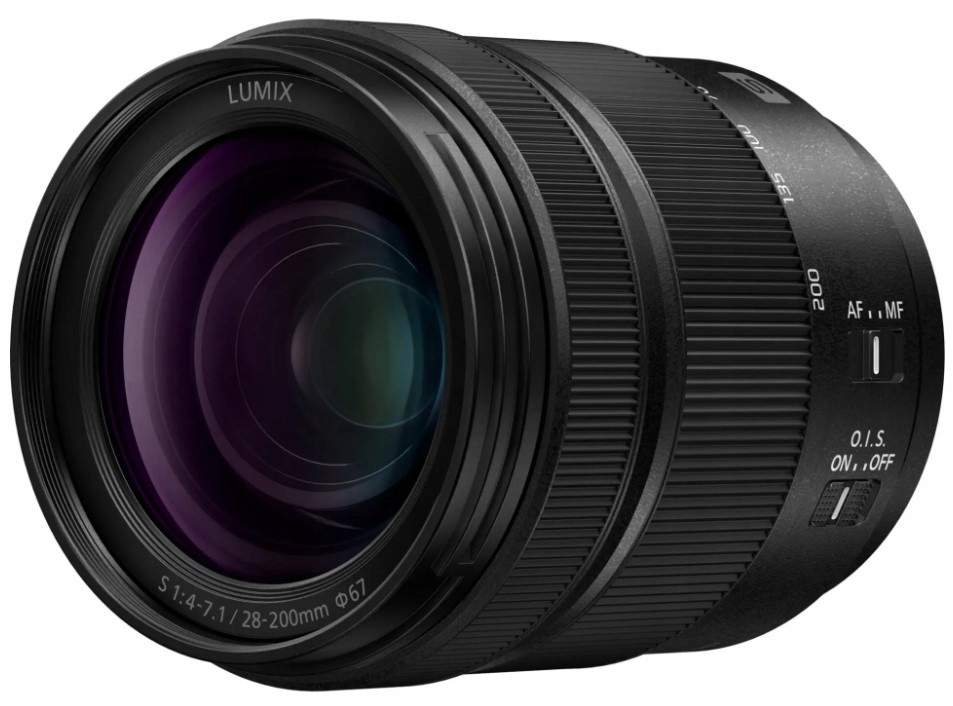 Obiektyw Panasonic LUMIX S 28-200mm F4-7.1 MACRO O.I.S. – Wszechstronność w fotografii