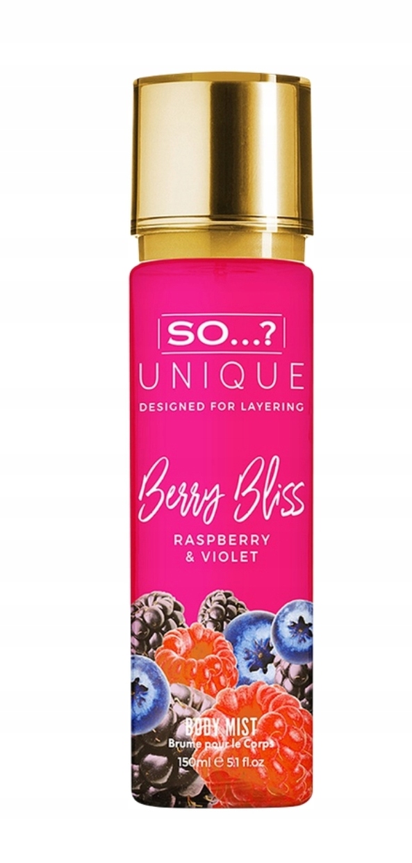 So Unique Berry Bliss – Mgiełka do ciała, która poprawia nastrój