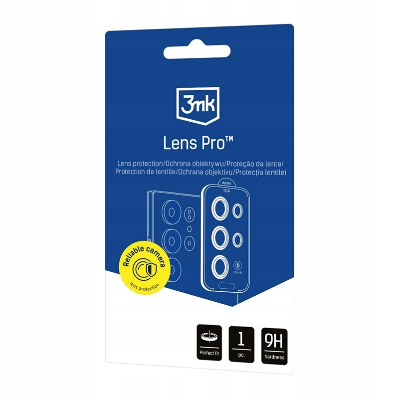 Samsung Galaxy S26 - 3mk Lens Protection Pro Black – Doskonała ochrona dla Twojego aparatu