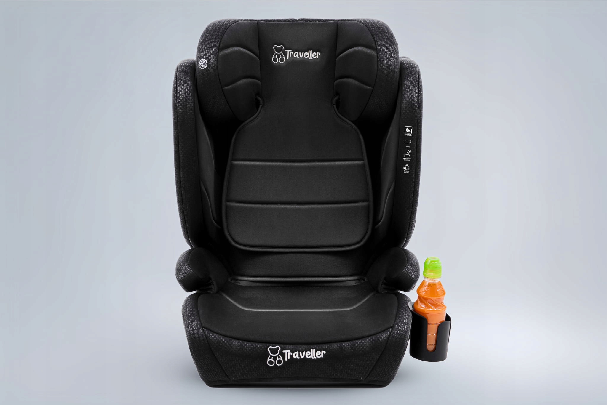 Certyfikowany fotelik samochodowy zgodny z normą R129 i-Size