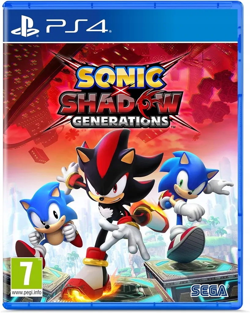 Sonic X Shadow Generations (PS4) – Przeżyj niesamowitą przygodę z Sonikiem i Shadowem