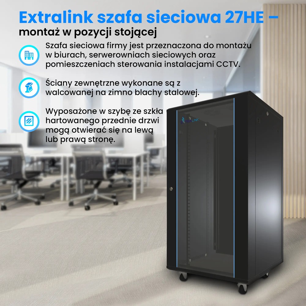 EXTRALINK Szafa Wnętrze