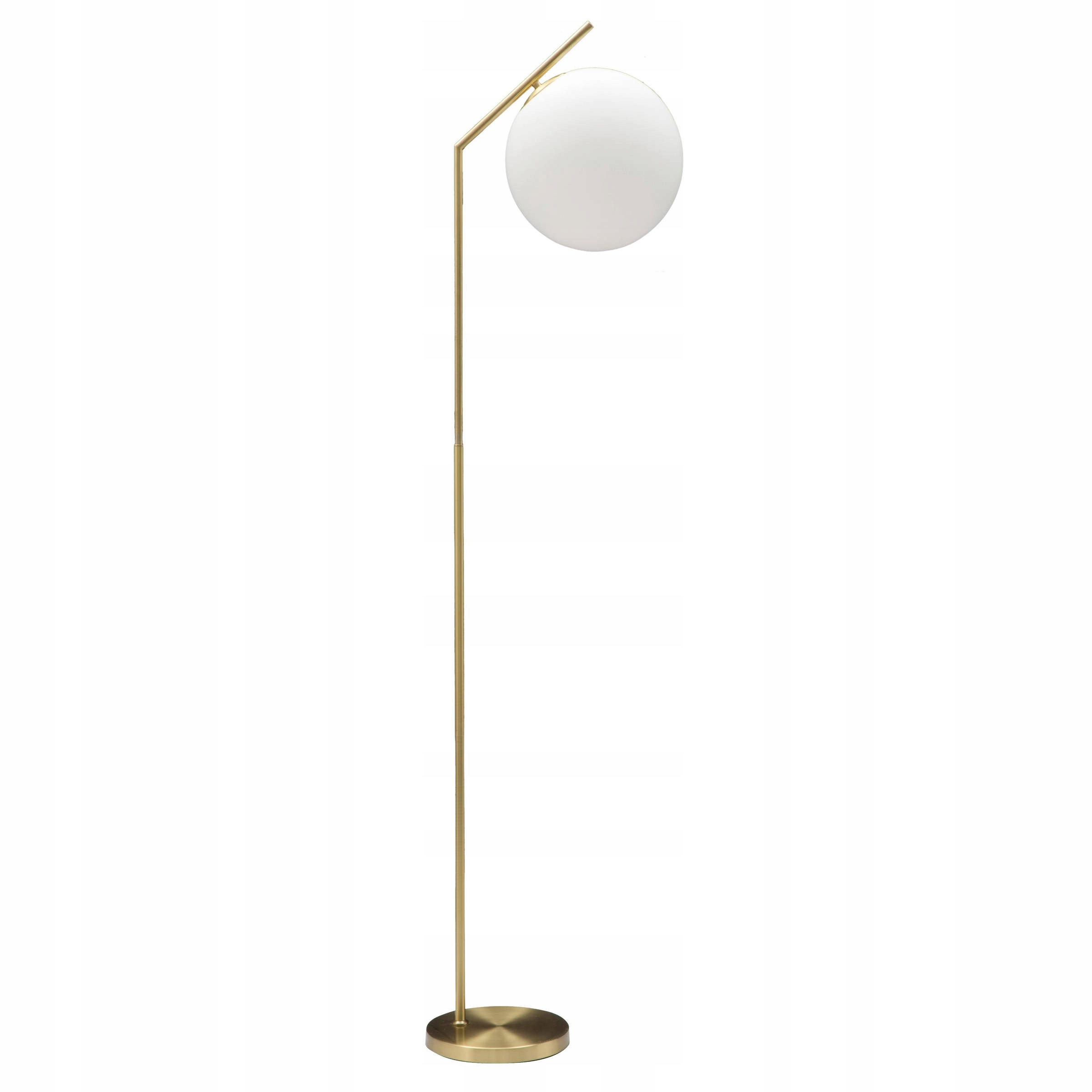 Lampa podłogowa w formie kuli GLAMY, wys. 179 cm – Elegancja i nowoczesność w Twoim wnętrzu