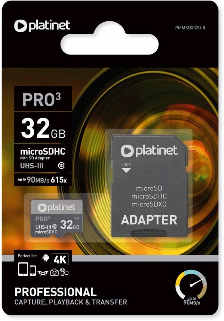 Ultraszybka prędkość zapisu i odczytu – Idealna do nagrywania filmów 4K