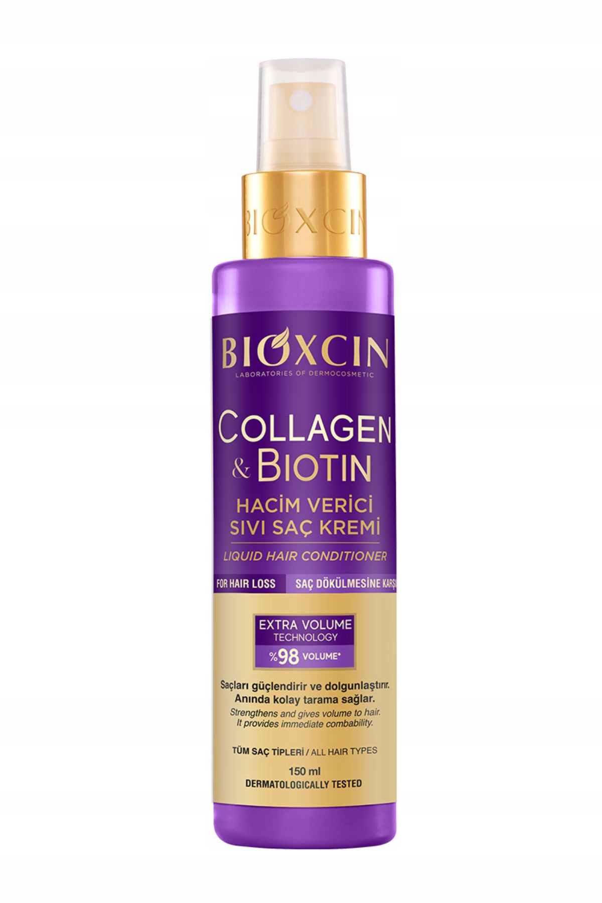 BIOXCIN Collagen & Biotin Odżywka do włosów bez spłukiwania 150 ml – Wzmocnij swoje włosy