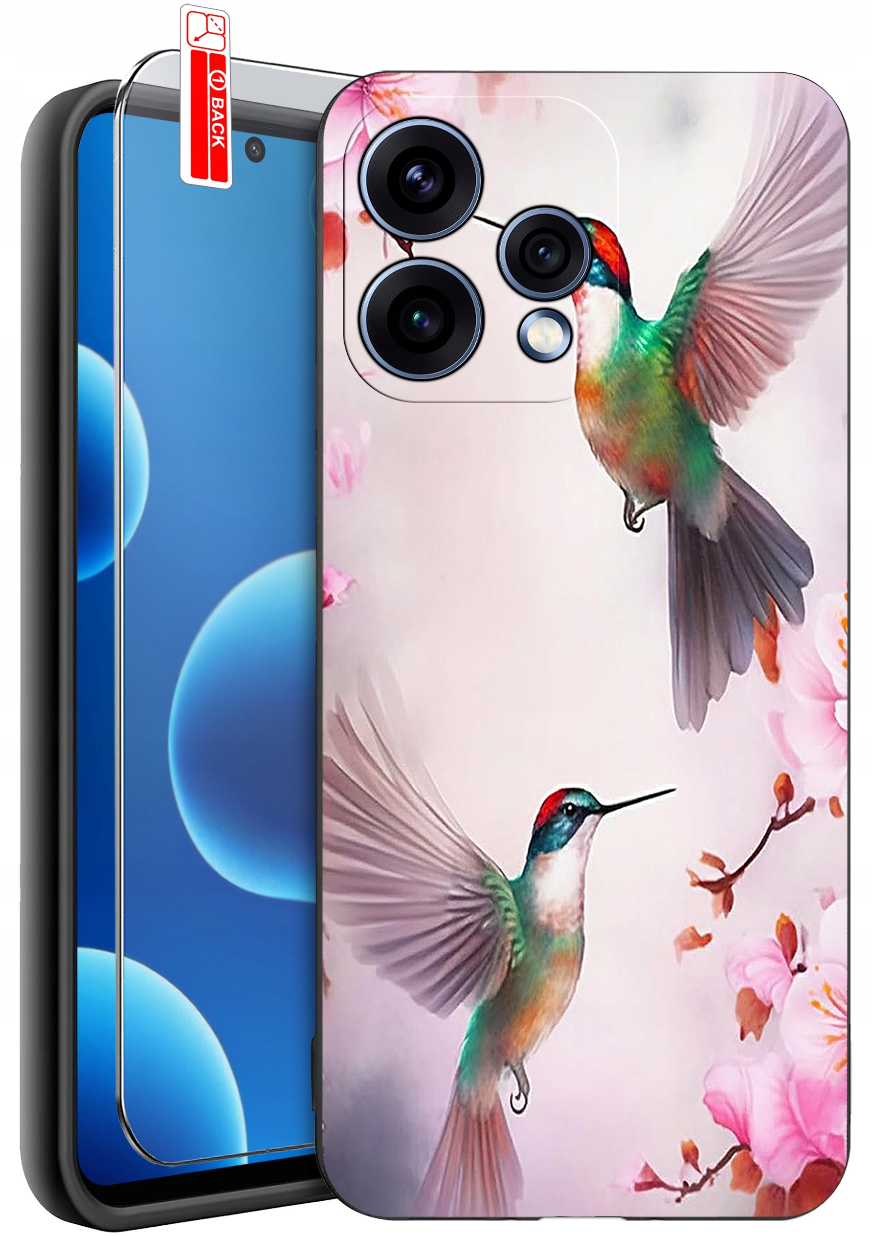 Do Oppo Reno15 5G Wzory Silikonowe Matt Case – Ochrona i styl w jednym