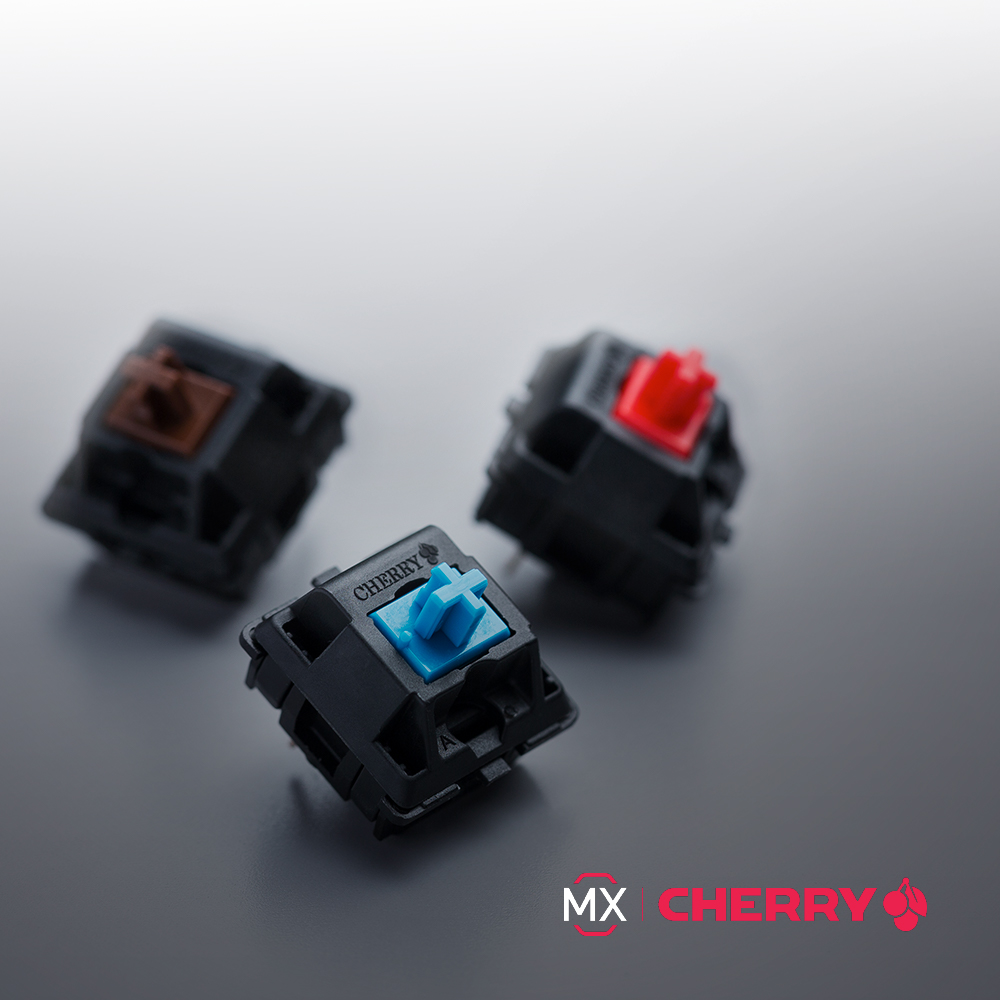 Mechaniczne przełączniki klawiaturowe CHERRY® MX  – sprawdzona niezawodność
