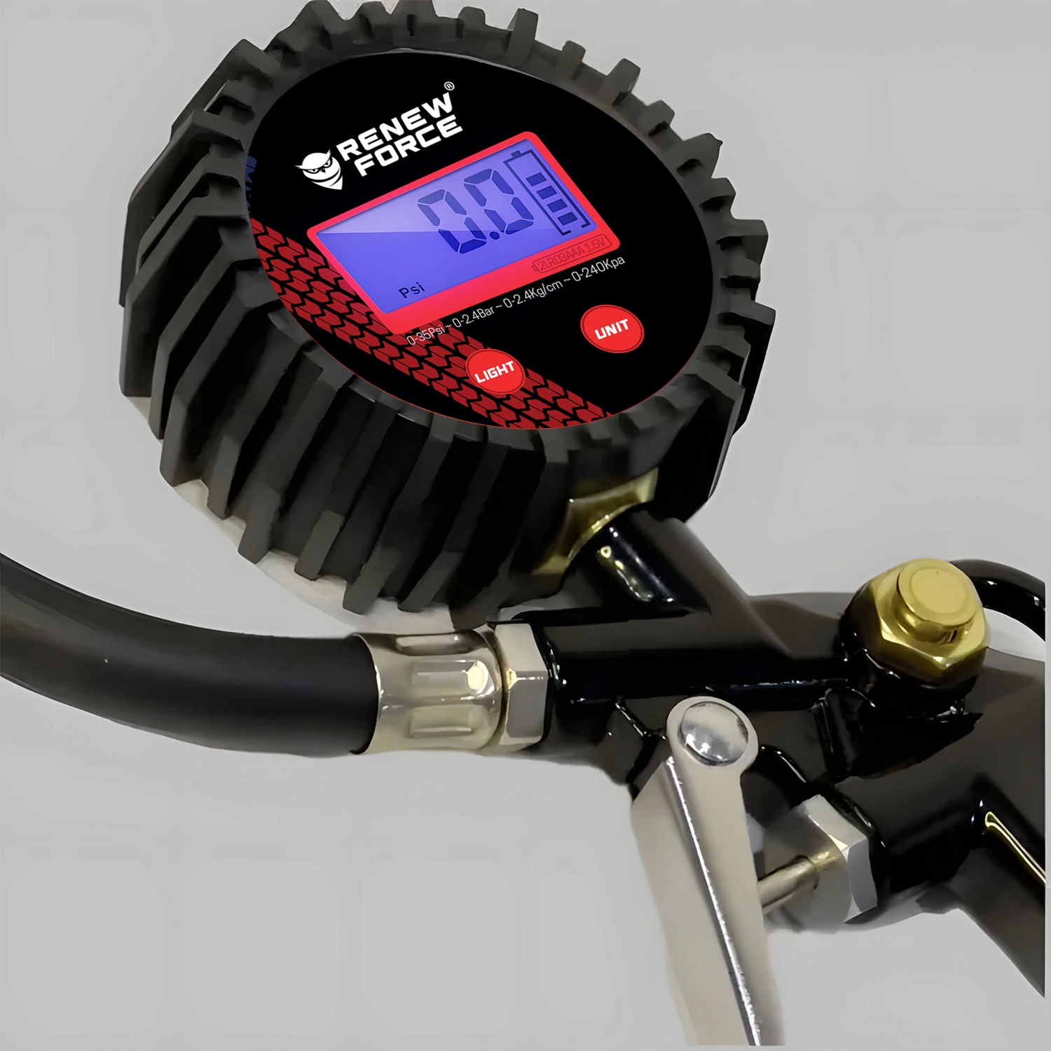 Jak używać pistoletu do pompowania kół?