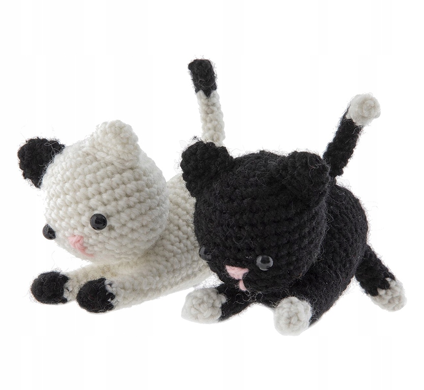 Twórz własne kociaki z szydełka