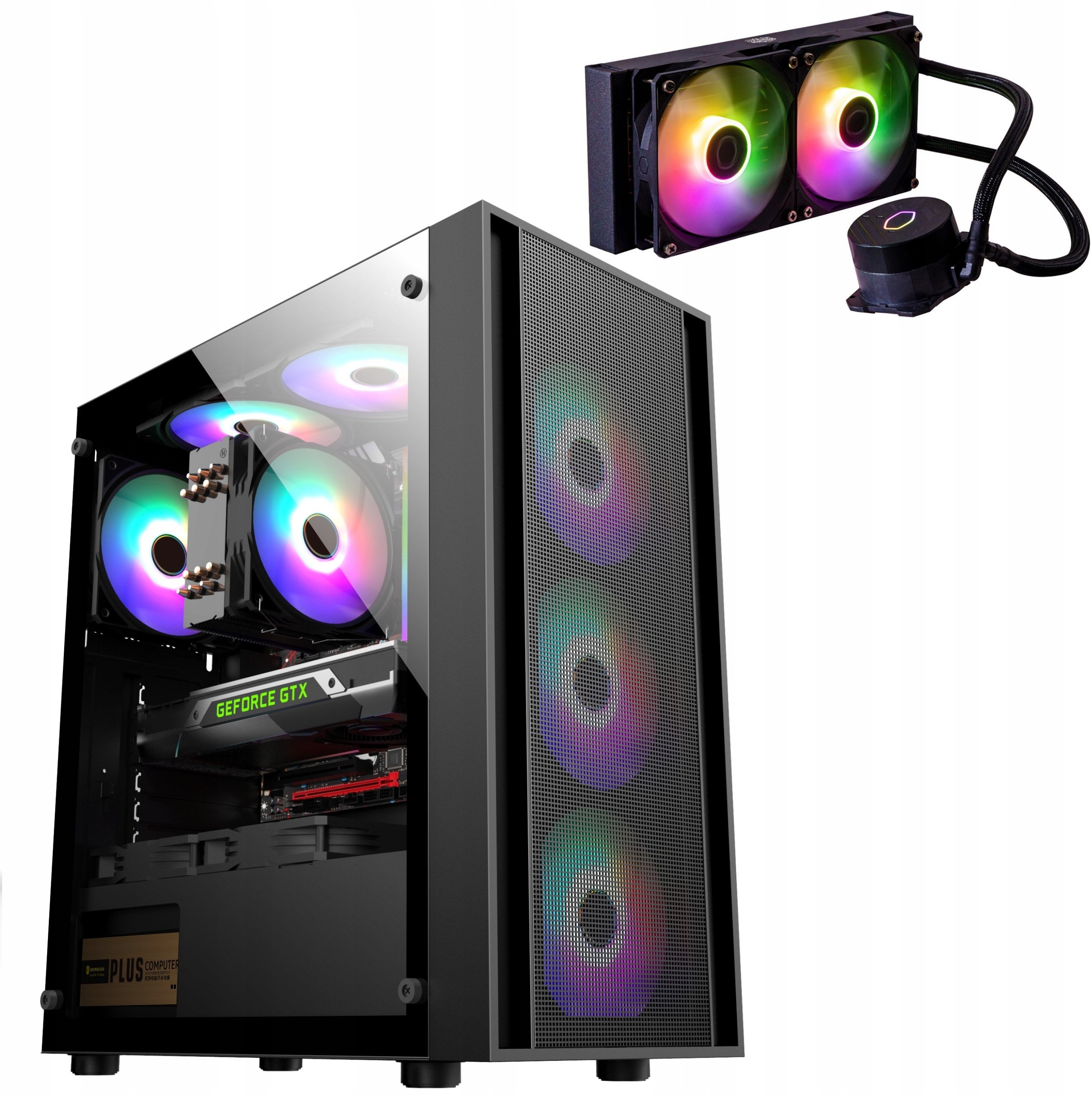 Komputer do gier Ryzen 7 8700 / RTX 5070 / 32GB DDR5 / ARGB – Wydajność klasy premium