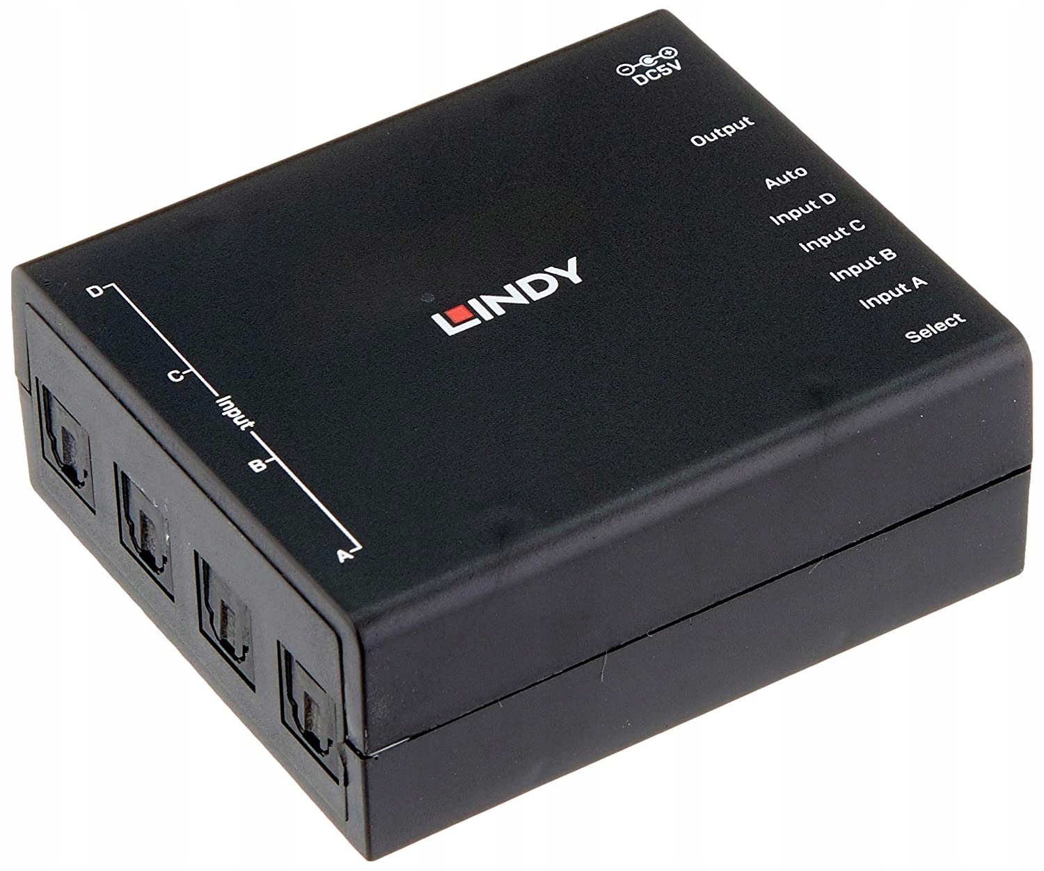 Lindy 70436 Przełącznik Audio 2 Portowy Toslink – Doskonałe połączenie dźwięku