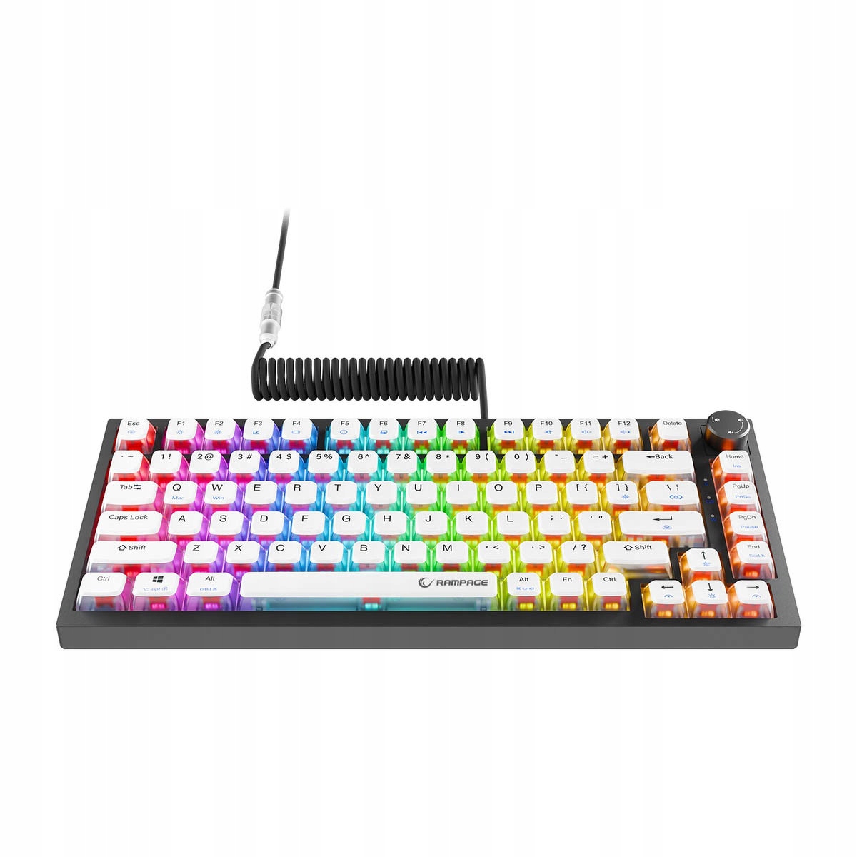 Podświetlenie RGB i kompaktowy układ TKL – Nowoczesny design i funkcjonalność