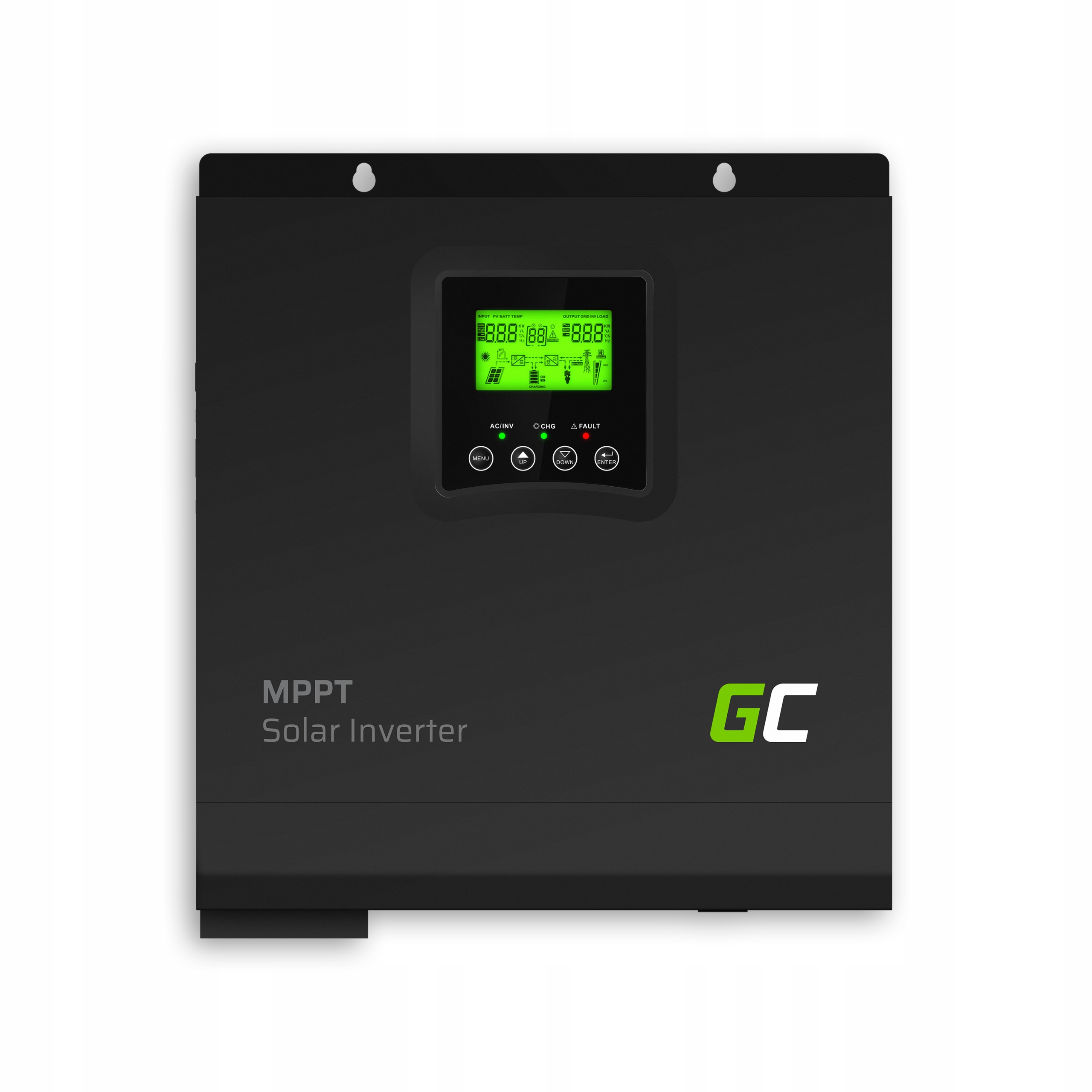 Green Cell 24VDC 230VAC 3000VA/3000W – Inwerter solarny z czystą sinusoidą