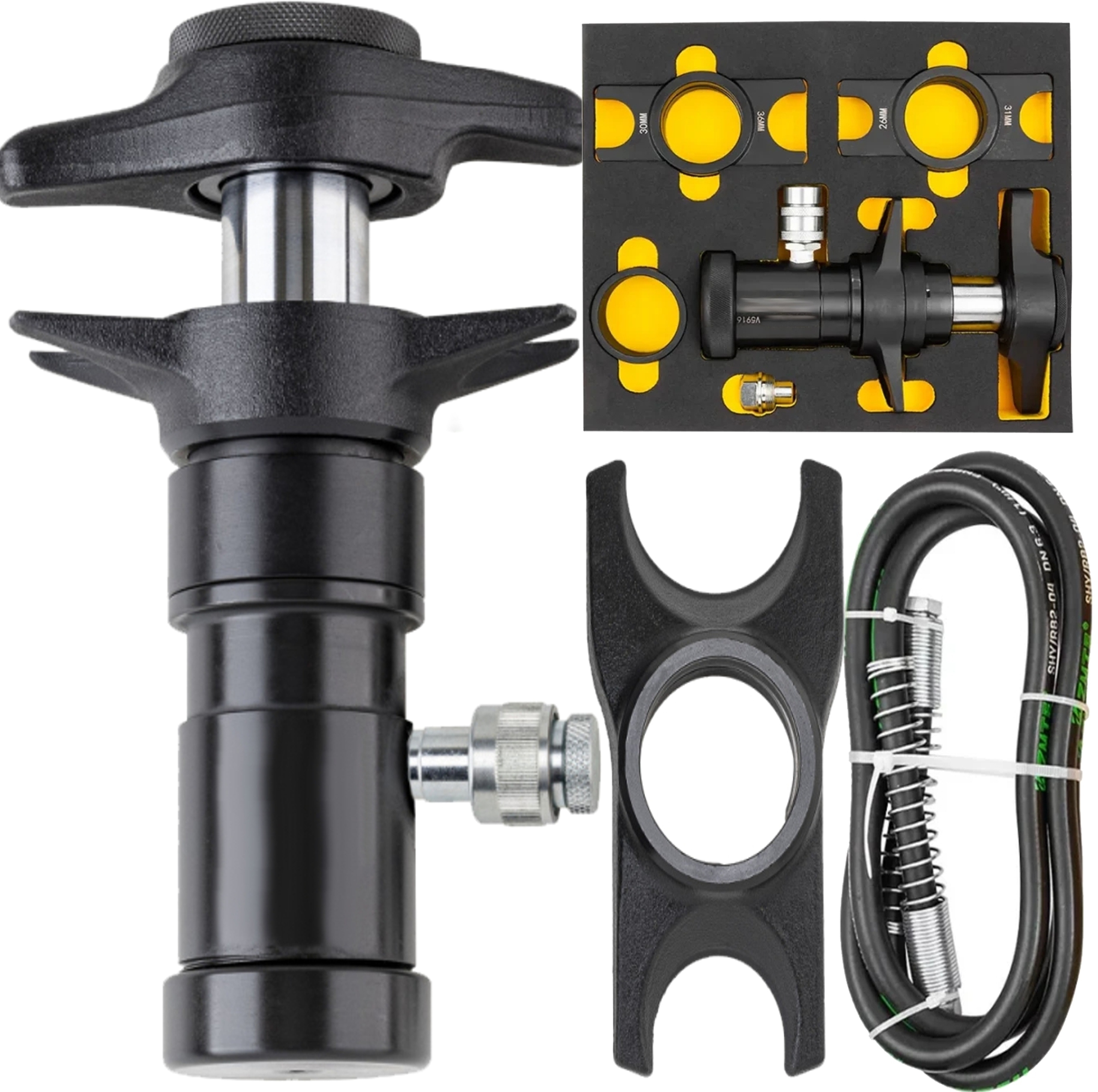 Ściągacz hydrauliczny do sworzni i przegubów 4,5t – Niezbędne narzędzie w Twoim warsztacie