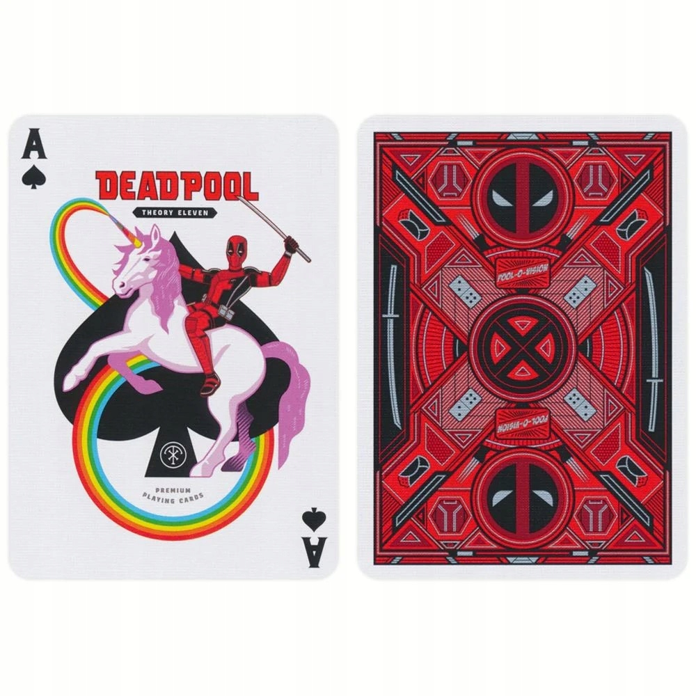 Wymiary i zawartość talii – standard poker size