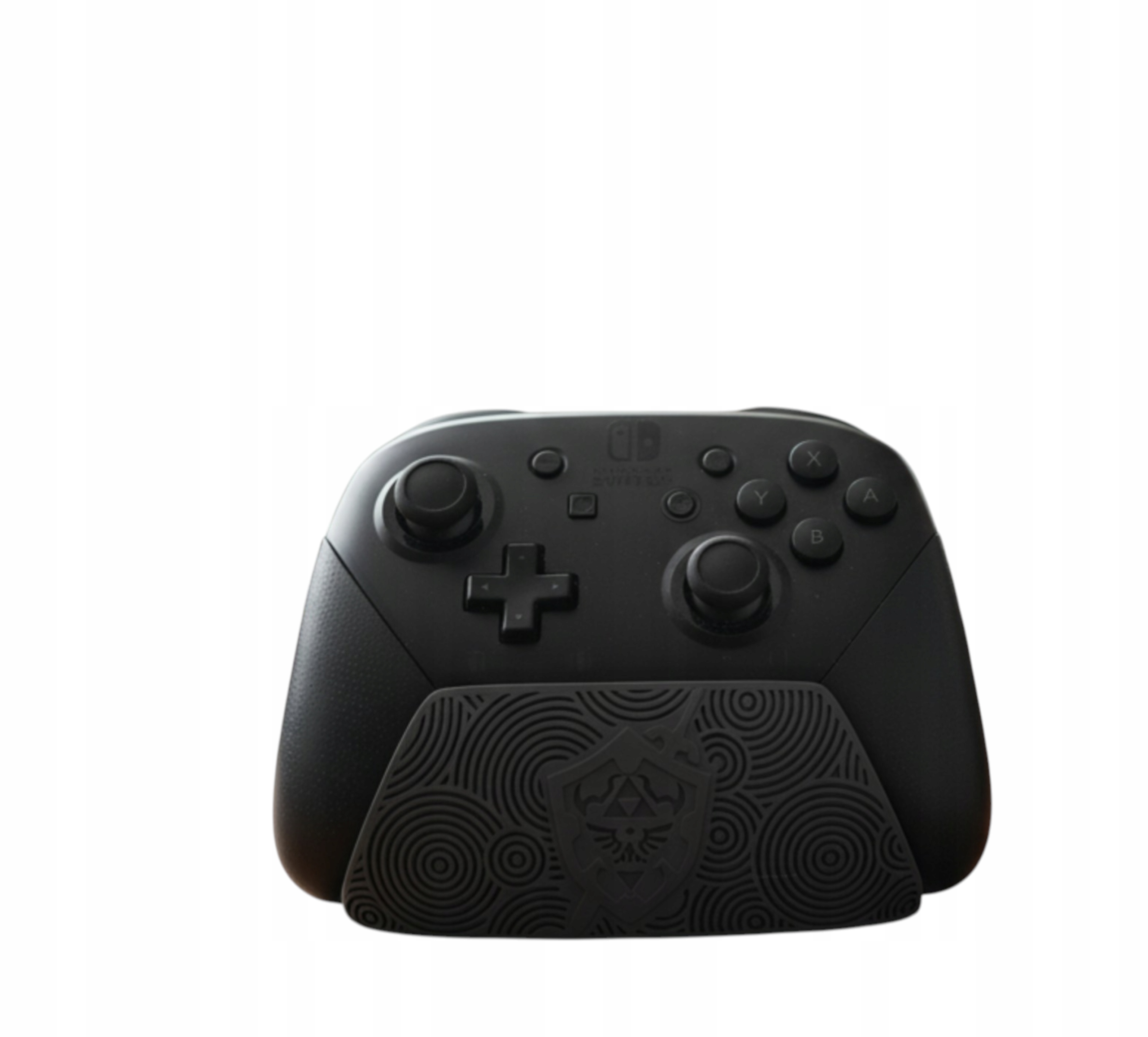 Podstawka na Pada Nintendo Switch Pro Stojak Druk 3D - Szara – Idealne rozwiązanie dla graczy