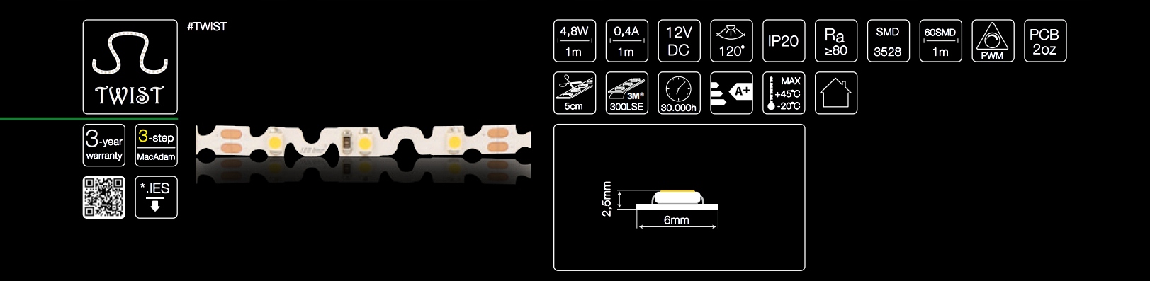 Zastosowanie diod SMD3528 w taśmie LED