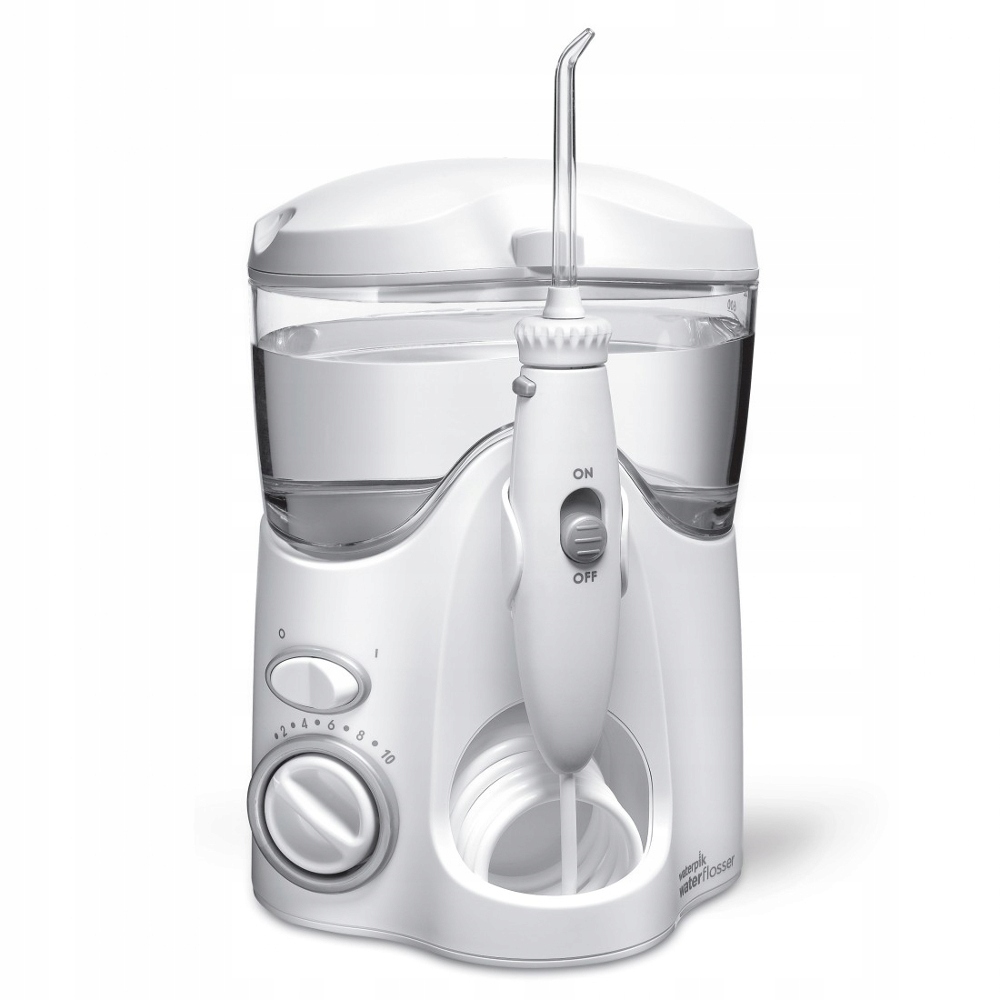 Irygator do zębów Waterpik WF-100 biały – Twoje codzienne wsparcie w higienie jamy ustnej